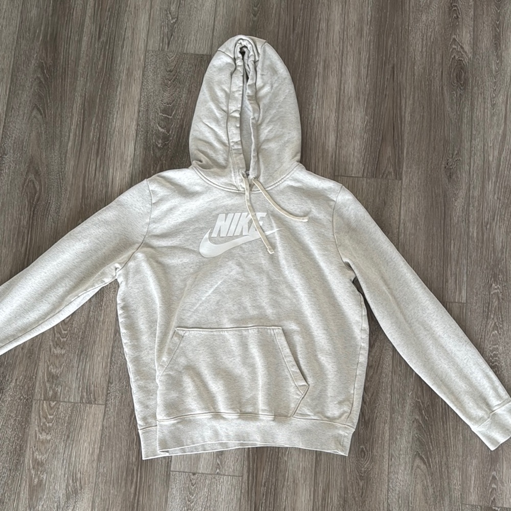 Nike White Hoodie